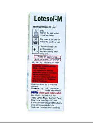 LOTESOL-M EYE DROPS